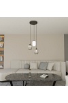 Lampa wisząca VERDI 3PREM BL MIX - Emibig