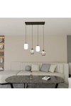 Lampa wisząca VERDI 4 BL MIX - Emibig