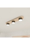 Lampa sufitowa DIAZ 3 BL WOOD - Emibig