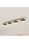 Lampa sufitowa DIAZ 4 BL WOOD - Emibig