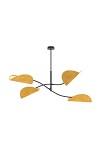Lampa sufitowa LOTUS 4 BL MUSTARD - Emibig
