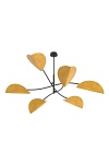 Lampa sufitowa LOTUS 6 BL MUSTARD - Emibig