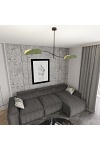 Lampa sufitowa LOTUS 2 BL GREEN - Emibig