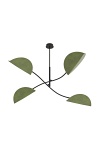 Lampa sufitowa LOTUS 4 BL GREEN - Emibig