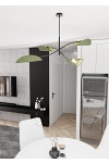 Lampa sufitowa LOTUS 4 BL GREEN - Emibig