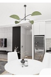 Lampa sufitowa LOTUS 4 BL GREEN - Emibig
