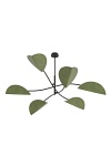 Lampa sufitowa LOTUS 6 BL GREEN - Emibig