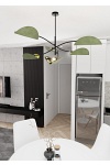 Lampa sufitowa LOTUS 6 BL GREEN - Emibig
