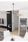 Lampa sufitowa LOTUS 2 BL GRAY - Emibig