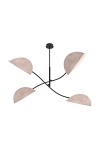 Lampa sufitowa LOTUS 4 BL GRAY - Emibig