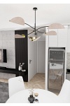 Lampa sufitowa LOTUS 6 BL GRAY - Emibig