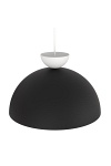Lampa wisząca LUNARO 1L BL BLACK/WHITE - Emibig