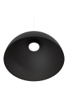 Lampa wisząca LUNARO 1L BL BLACK/WHITE - Emibig