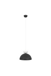 Lampa wisząca LUNARO 1S BL BLACK/WHITE - Emibig