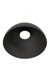Lampa wisząca LUNARO 1S BL BLACK/WHITE - Emibig