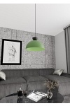 Lampa wisząca LUNARO 1L BL GREEN - Emibig