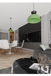 Lampa wisząca LUNARO 1S BL GREEN - Emibig
