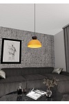 Lampa wisząca LUNARO 1S BL ORANGE - Emibig
