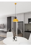 Lampa wisząca LUNARO 1S BL ORANGE - Emibig