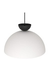 Lampa wisząca LUNARO 1L BL WHITE/BLACK - Emibig