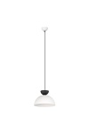 Lampa wisząca LUNARO 1S BL WHITE/BLACK - Emibig