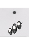 Lampa wisząca VOLUM 6 BLACK - Emibig