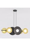 Lampa wisząca VOLUM 6 BL GOLD - Emibig