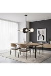 Lampa wisząca VOLUM 6 BL WHITE - Emibig