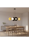 Lampa wisząca VOLUM 6 BL MIX - Emibig