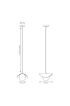 Lampa wisząca RITUAL 1 BLACK - Emibig