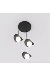 Lampa wisząca RITUAL 3 PREM BLACK - Emibig