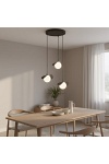 Lampa wisząca RITUAL 3 PREM BLACK - Emibig