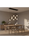 Lampa wisząca RITUAL 9 BLACK - Emibig
