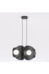 Lampa wisząca ELEMENTI 4 BLACK - Emibig