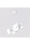 Lampa wisząca ELEMENTI 4 WHITE - Emibig