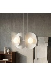 Lampa wisząca ELEMENTI 4 WHITE - Emibig