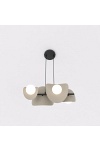 Lampa wisząca ELEMENTI 4 BL MOKKA - Emibig