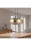 Lampa wisząca ELEMENTI 4 BL MOKKA - Emibig