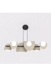 Lampa wisząca ELEMENTI 6 BL MOKKA - Emibig