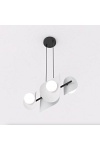 Lampa wisząca ELEMENTI 4 BL GRAY - Emibig