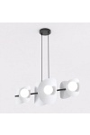 Lampa wisząca ELEMENTI 6 BL GRAY - Emibig