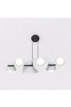 Lampa wisząca ELEMENTI 6 BL GRAY - Emibig