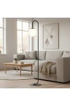Lampa podłogowa FLOR LP1 BLACK - Emibig