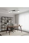 Lampa sufitowa NATON 3 BL OPAL - Emibig
