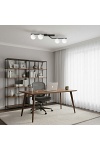 Lampa sufitowa NATON 4 BL OPAL - Emibig