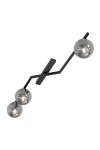 Lampa sufitowa NATON 3 BL GRAFIT - Emibig