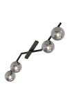 Lampa sufitowa NATON 4 BL GRAFIT - Emibig