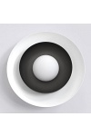 Kinkiet POPPI K1 WH BLACK - Emibig