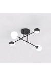 Lampa sufitowa HOLON 4 BLACK - Emibig