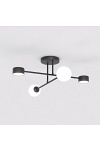 Lampa sufitowa HOLON 4 BLACK - Emibig